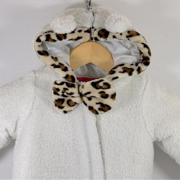 Weatherproof Fleece Hooded Snowsuit Size 12 Months - Picture 4 of 11